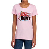 Beverly Hills 90210 Good Girls Don't Women's 18/1 Cotton Short-Sleeve T-Shirt